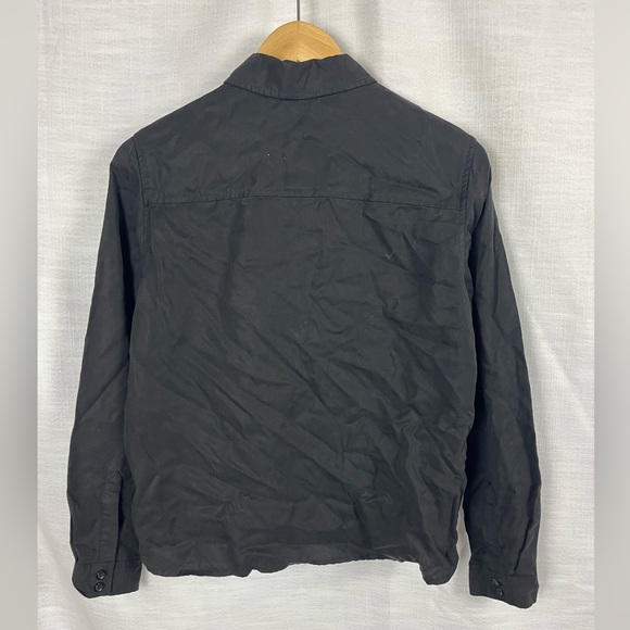 beachlunchlounge Black Blouse Floral Embroidered Boho Vintage Size S - Picture 2 of 4